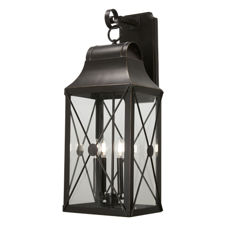 De Luz - 4 Light Outdoor Wall Mount <!--Two Is Greater Than One-->