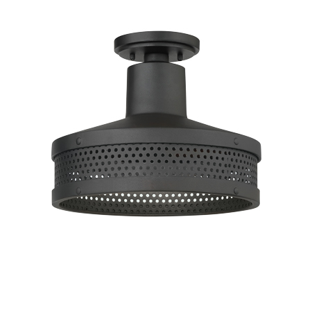 Abalone Point - 1 Light Outdoor Flush Mount