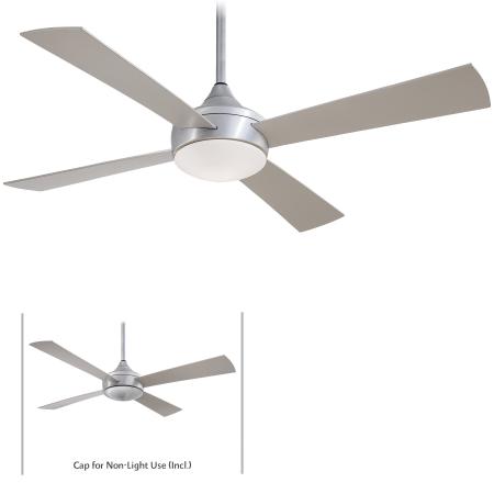 Minka Group Brands Aire Reg F523 Orb Aluma Wet 52 Ceiling Fan F523 Abd Minka Aire