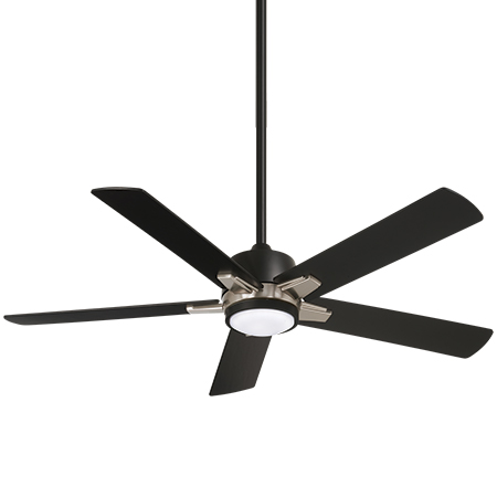 Stout - 54" Ceiling Fan with LED Light Kit<br />

