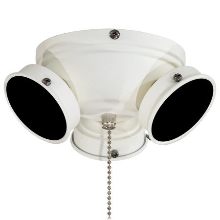 10.25 One Light Bowl Kit White Finish with Etched Opal Glass Minka Aire K9374-L-WH Accessory