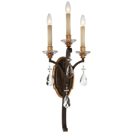 Chateau Nobles Collection - 3 Light Wall Sconce