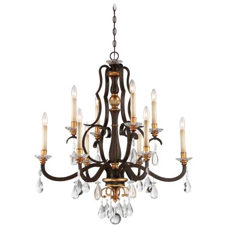 Chateau Nobles Collection - 10 Light Chandelier