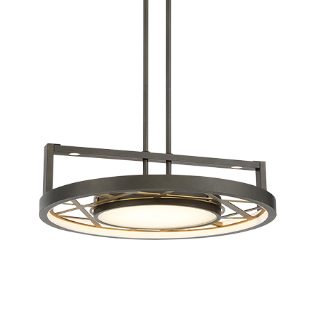 Tribeca - LED Light Semi Flush/Pendant, a Robin Baron Design