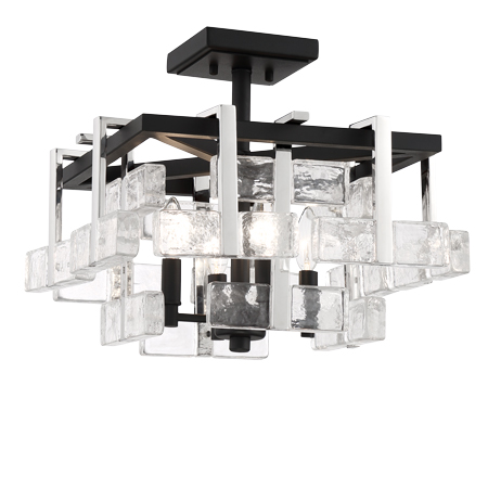 Painesdale - 4 Light Semi Flush