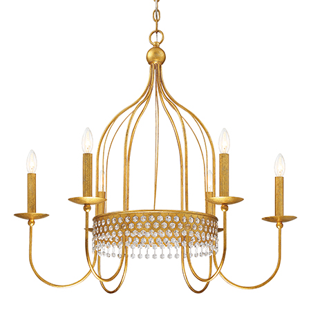 Kingsmont- 6 Light Pendant