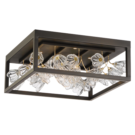 Maison Des Fleurs - 4 Light LED Flush Mount