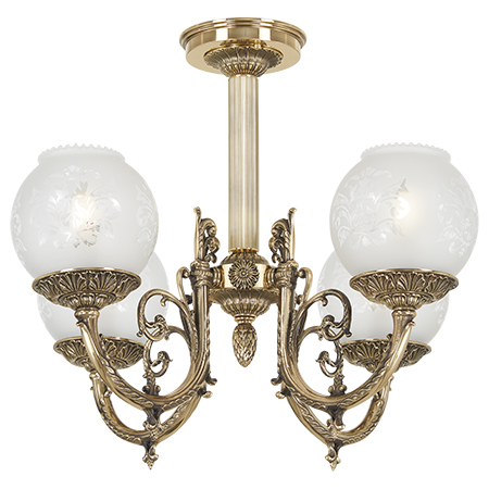 Metropolitan Collection - 4 Light Semi Flush