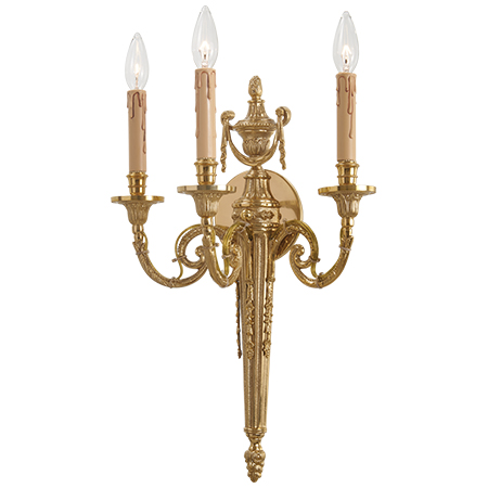 Metropolitan® Family Collection - 3 Light Wall Sconce