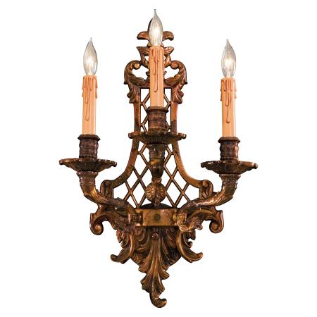 Metropolitan® Family Collection - 3 Light Wall Sconce