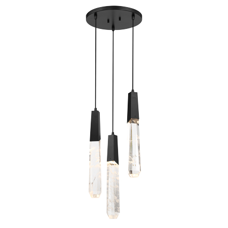 Drifting Droplets - 3 Light LED Pendant