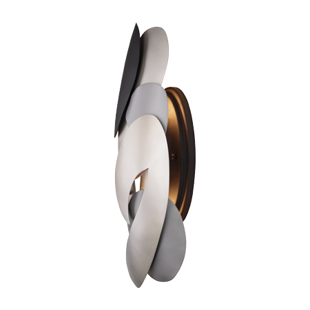 Metalo Misto - 2 Light Wall Sconce