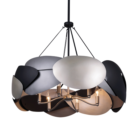 Metalo Misto- 6 Light Pendant 