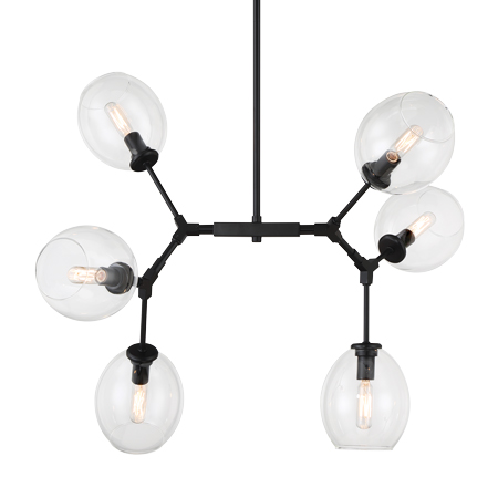 Nexpo - 6 Light Chandelier