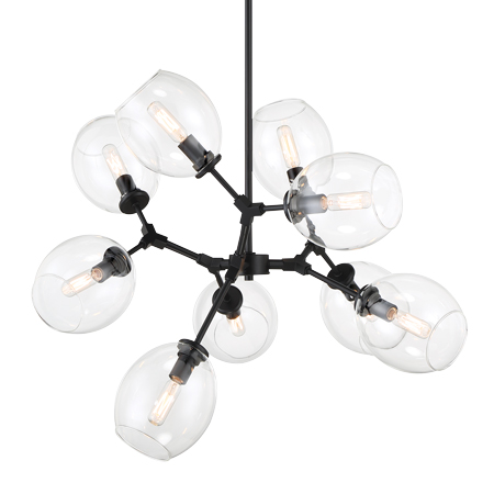 Nexpo - 9 Light Chandelier