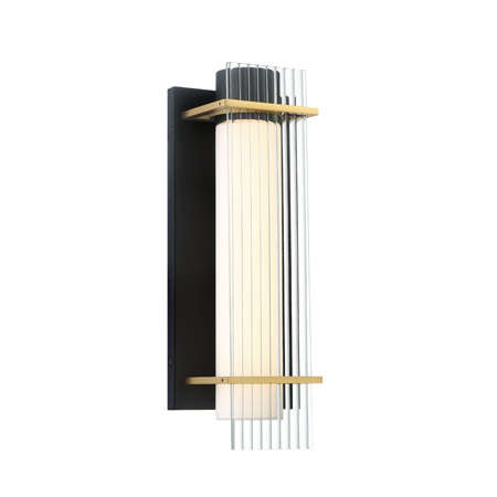 Midnight Gold - 1 Light LED Sconce Indoor/Outdoor 