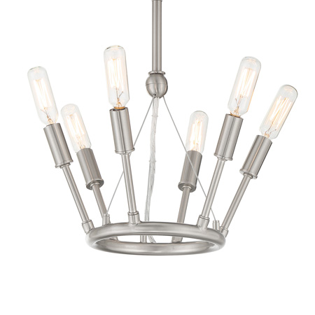 Royalty - 6 Light Semi Flush