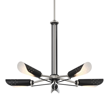 Turbine - 5 Light Chandelier