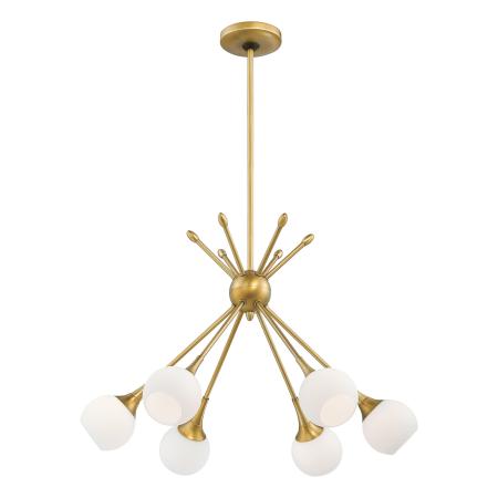 Pontil - 6 Light Chandelier