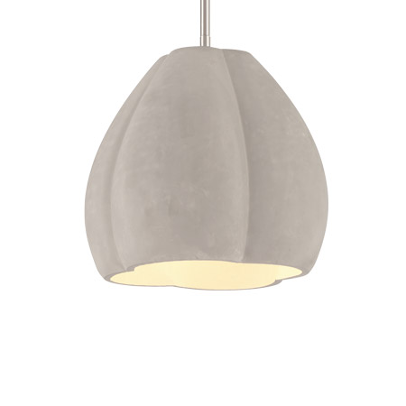 Sima - 1 Light Pendant in Metal and Cement