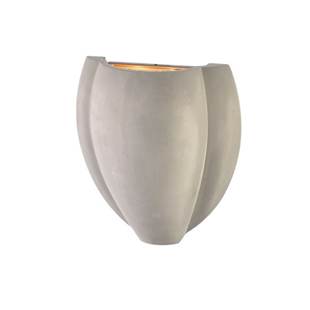 Sima - 2 Light Wall Sconce in Metal and Cement