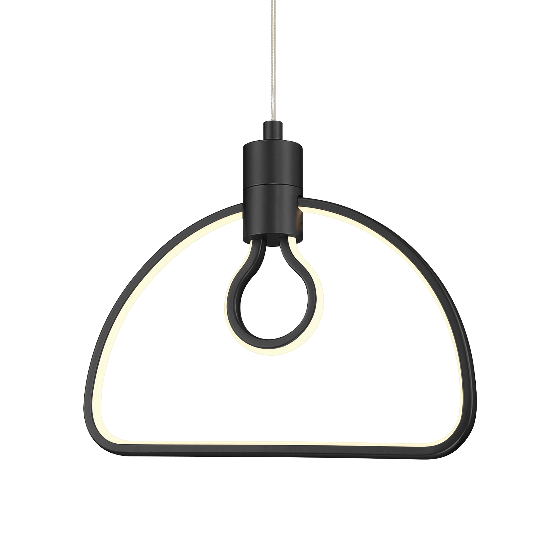 Edison's Outline - 1 Light LED Pendant