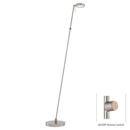 George's Reading Room™ - 1 Light LED Pharmacy Floor Lamp