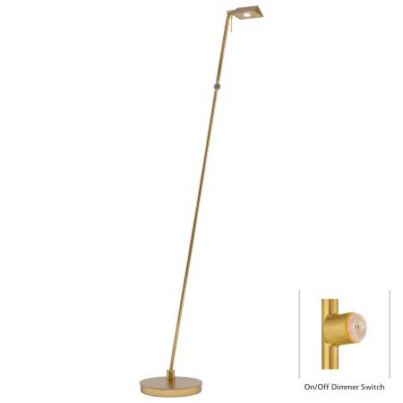 George's Reading Room™ - 1 Light LED Pharmacy Floor Lamp