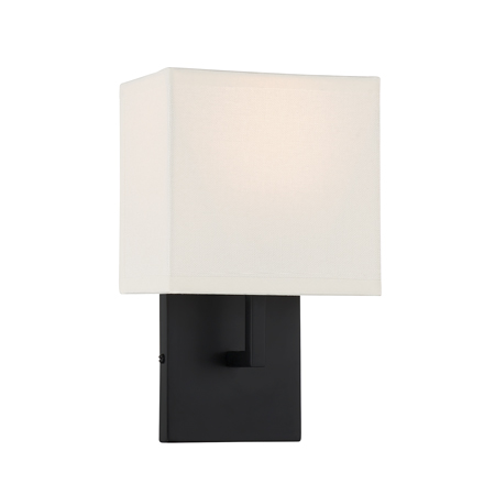 Kovacs P470-084 1 Light 11.25" Height ADA Compliant Wall Sconce with Square Shad 