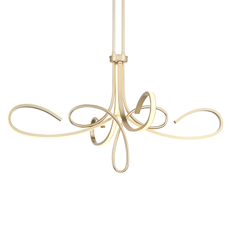 Astor - 38" LED Chandelier, a Robin Baron Design