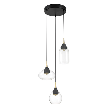 Arabesque - 11.25" LED Pan Pendant