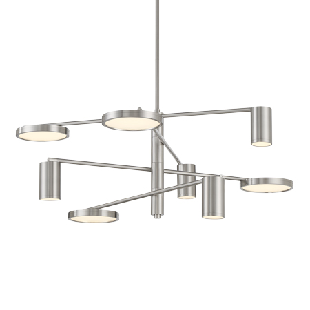 Swivel - 8 Light LED Chandelier