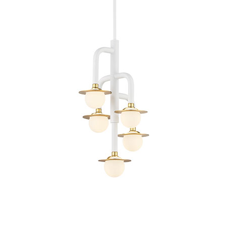 Tubular - 5 Light Chandelier