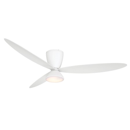 Hourglass - 58" LED Smart Flush Mount Ceiling Fan