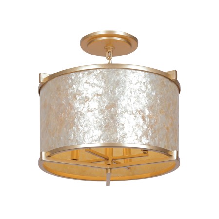 Sommers Bend - 4 Light Semi Flush and Pendant