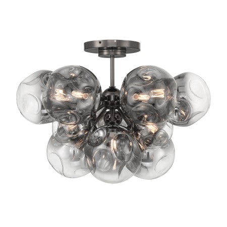 Neveh - 12 Light Semi Flush