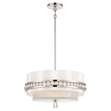 Sutton - 3 Light Semi Flush and Pendant