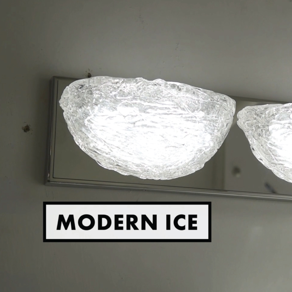 Modern Ice - 1 Light LED Bath