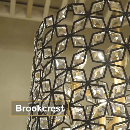 Brookcrest - 8 Light Pendant 