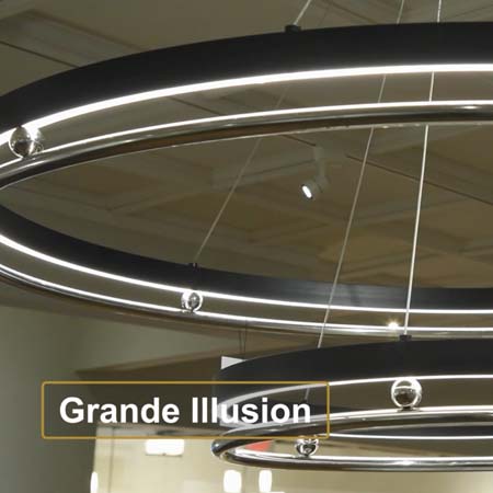 Grande Illusion - 60" LED Pendant