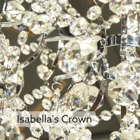 Isabella's Crown - 4 Light Mini Chandelier 