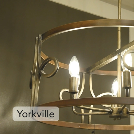 Yorkville - 2 Light Wall Sconce