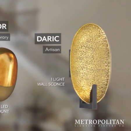 Daric - 1 Light Wall Sconce
<!--2020MetroSconces-->
