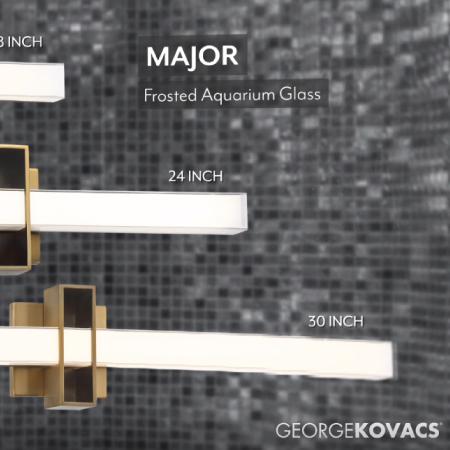 Major - 1 Light LED Light Bath 