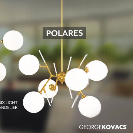 Polares - 6 Light Chandelier