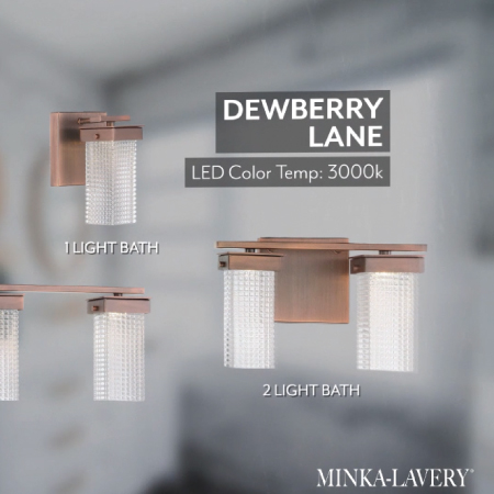 Dewberry Lane - 1 Light LED Bath