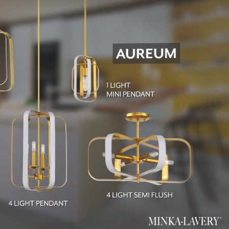 Aureum - 4 Light Pendant