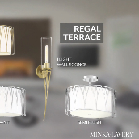 Regal Terrace - LED Semi Flush