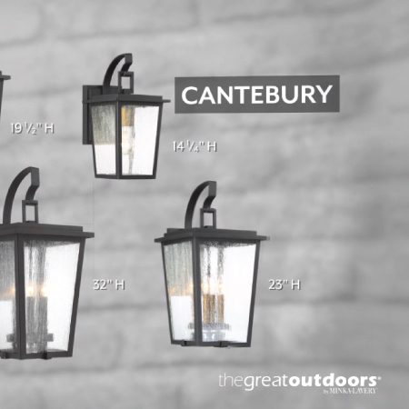Cantebury - 4 Light Wall Mount