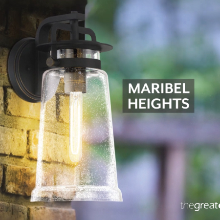 Maribel Heights - 1 Light Wall Mount